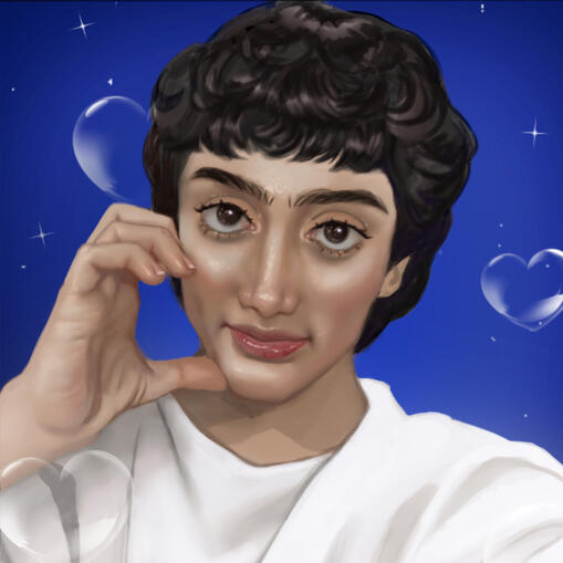 petronius selca very cute and nice blue background